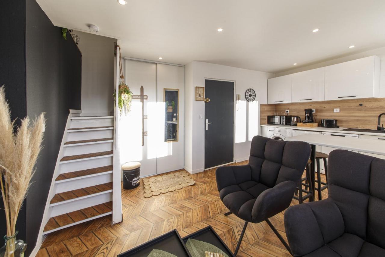 Le Patio - Duplex Verdoyant Proche Centre-Ville อองเชร์ ภายนอก รูปภาพ