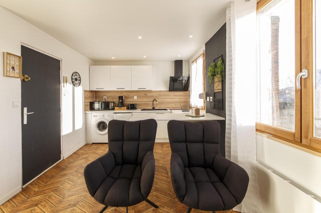 Le Patio - Duplex Verdoyant Proche Centre-Ville อองเชร์ ภายนอก รูปภาพ